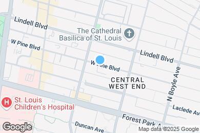 Map image of the property - 4466 W Pine Blvd