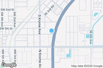 Map image of the property - 1111 SE 2nd St