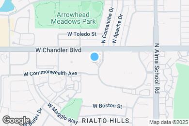 Map image of the property - Olympus Chandler at the Park