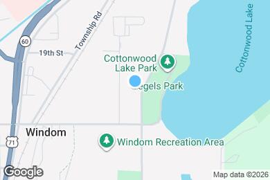 Map image of the property - LAKESIDE APTS OF WINDOM