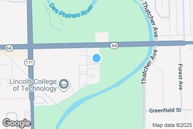 Map image of the property - 1750 Riverwoods Dr
