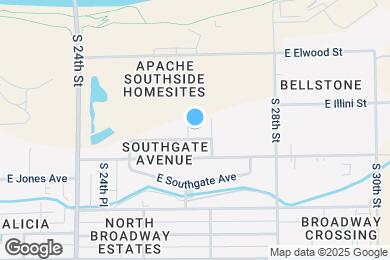 Map image of the property - 3839 S 26th St