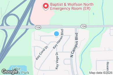 Map image of the property - 4332 Key Largo Dr