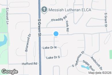 Map image of the property - 1035 Pine St