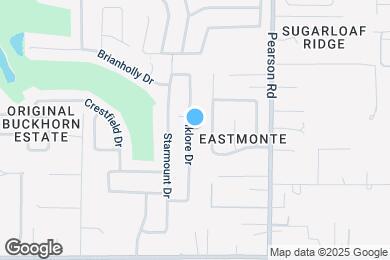 Map image of the property - 2927 Folklore Dr
