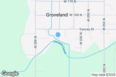 Map image of the property - 381 W 150 N