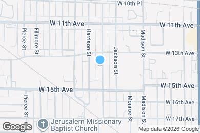 Map image of the property - 1338 Van Buren St