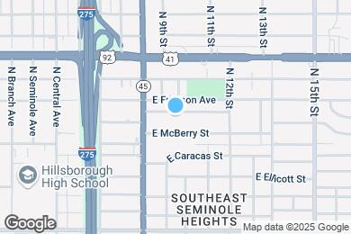 Map image of the property - 917 E Shadowlawn Ave