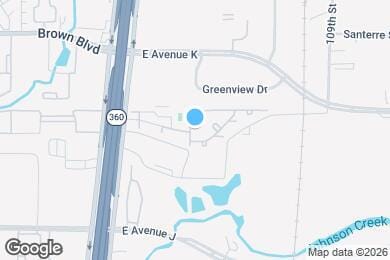 Map image of the property - 1450 N Hwy 360