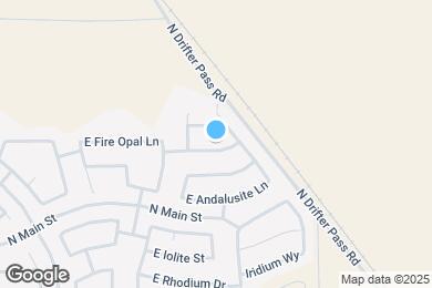 Map image of the property - 5032 E Black Opal Ln