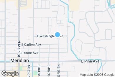 Map image of the property - 1131 NE 5th St