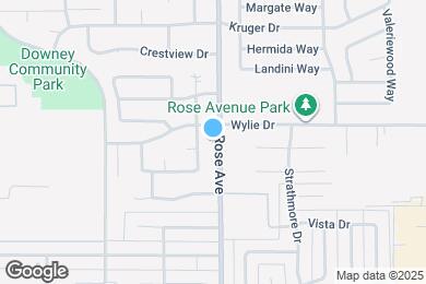 Map image of the property - 1017 Rose Ave