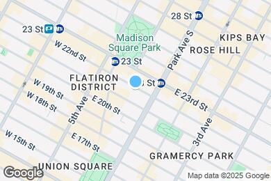 Map image of the property - 32 E 22nd St
