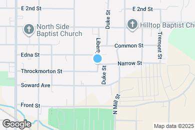 Map image of the property - 705 Liberty St