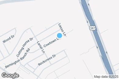 Map image of the property - 1608 Cowtown Dr