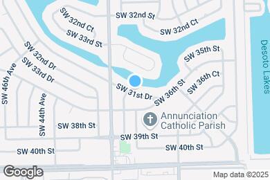 Map image of the property - 3801 SW 31st Dr