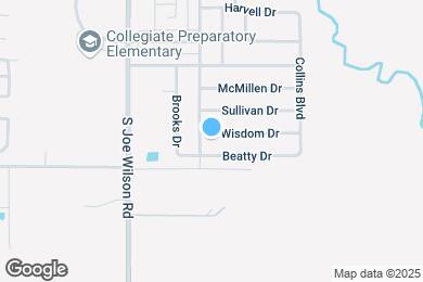 Map image of the property - 1203 Wisdom Dr
