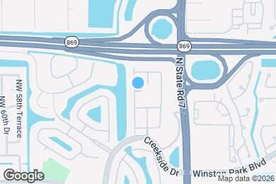Map image of the property - 5477 NW 57th Way