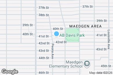 Map image of the property - 4211 41st St