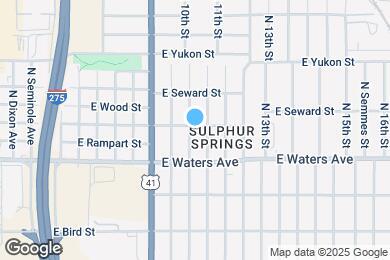 Map image of the property - 8415 N 10th St