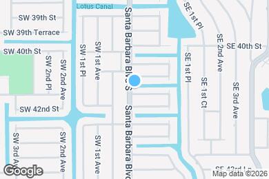 Map image of the property - 101 SE 41st Terrace