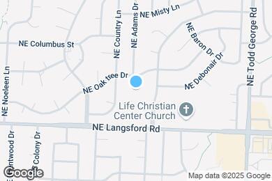 Map image of the property - 301 NE Adams Dr