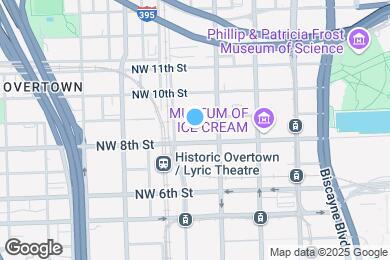 Map image of the property - 800 N Miami Ave
