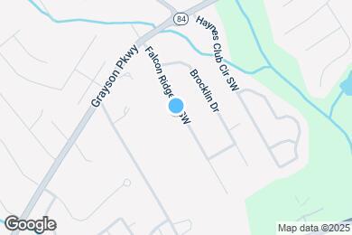Map image of the property - 2561 Falcon Ridge Dr SW