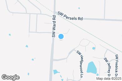 Map image of the property - 1415 SW Winthrop Dr