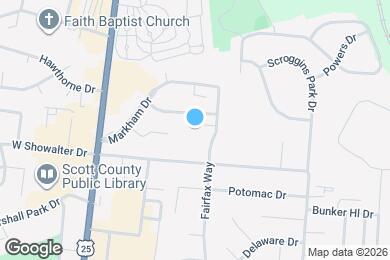 Map image of the property - Southern Oaks Apartments - Income Restricted