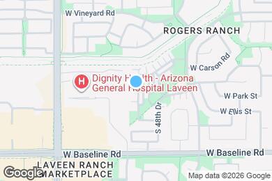 Map image of the property - 7226 S 48th Glen