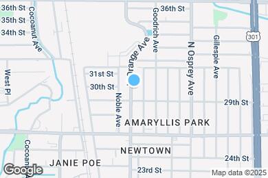 Map image of the property - 2932 N Orange Ave