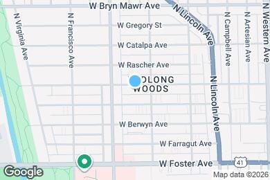 Map image of the property - 2725 W Balmoral Ave