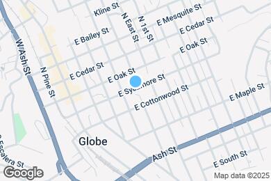 Map image of the property - 478 E Sycamore St