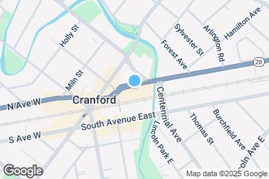 Map image of the property - 38 North Ave E