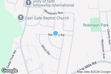 Map image of the property - 210 Natchez Rd