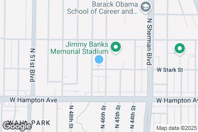 Map image of the property - 4614 W Stark st