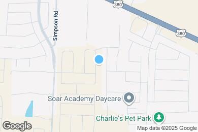 Map image of the property - 827 Ponderosa Ln