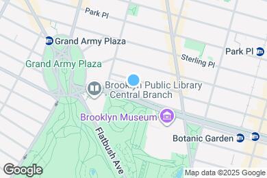 Map image of the property - Magnificent 1 Bed Across the St from Prospect Park!