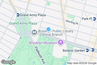 Map image of the property - Magnificent 1 Bed PH Across the St from Prospect Park!