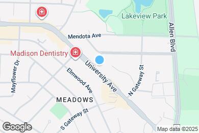 Map image of the property - 6418 University Ave