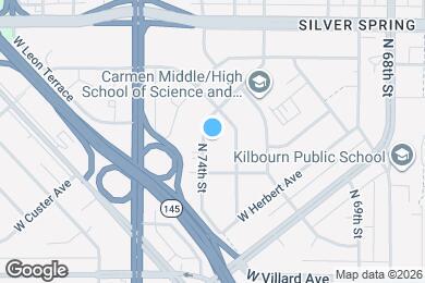 Map image of the property - 5436 N 74th St