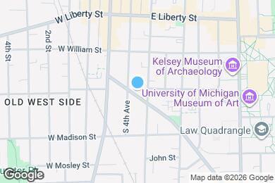 Map image of the property - Varsity Management - 215 Packard St