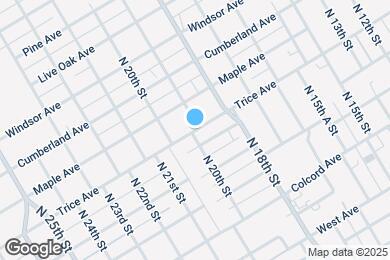 Map image of the property - 1903 Trice Ave