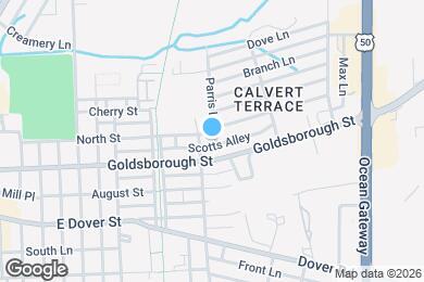 Map image of the property - 607 North St