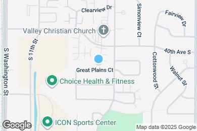 Map image of the property - 716 Great Plains Ct