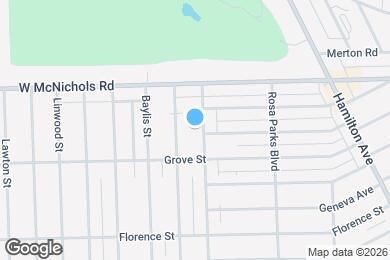 Map image of the property - 16901 Log Cabin St