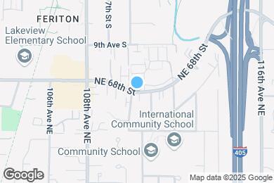Map image of the property - 11010 NE 68th St