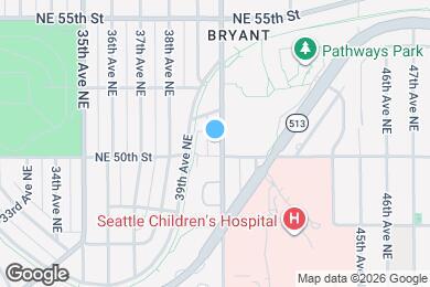 Map image of the property - 5011 40th Ave NE