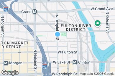 Map image of the property - 352 N Desplaines St